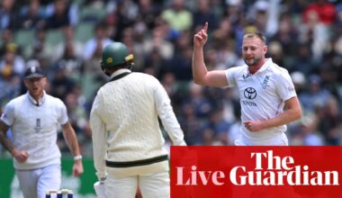 Australia v England: fourth Ashes Test, day one – live | Ashes 2025-26
