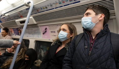 Wear masks in public to fight off 'tidal wave' of flu, NHS boss urges