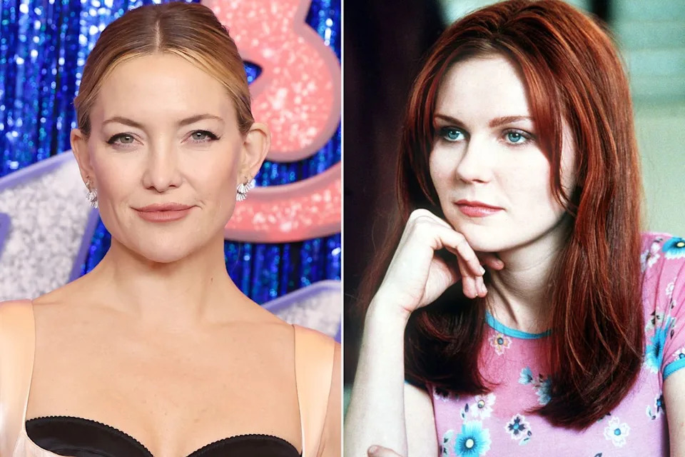 Stephane Cardinale - Corbis/Corbis via Getty; Columbia/Marvel/Kobal/Shutterstock Kate Hudson, Kirsten Dunst