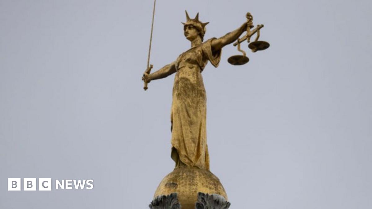The jury box at Court One of the Old Bailey