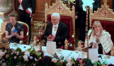 Princess Anne dazzles in favourite tiara for 2nd banquet during German State Visit – best pictures