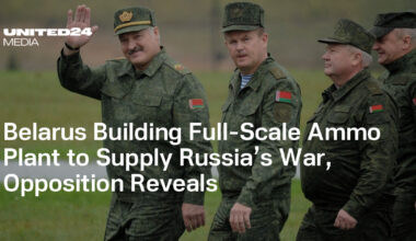 Belarus Building Full-Scale Ammo Plant to Supply Russia’s War, Opposition Reveals — UNITED24 Media