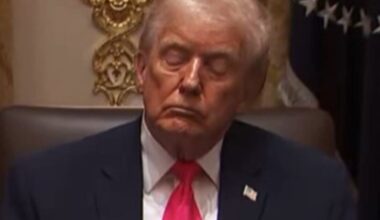 Donald Trump 'falls asleep' on live TV as health fears for President soar | World | News