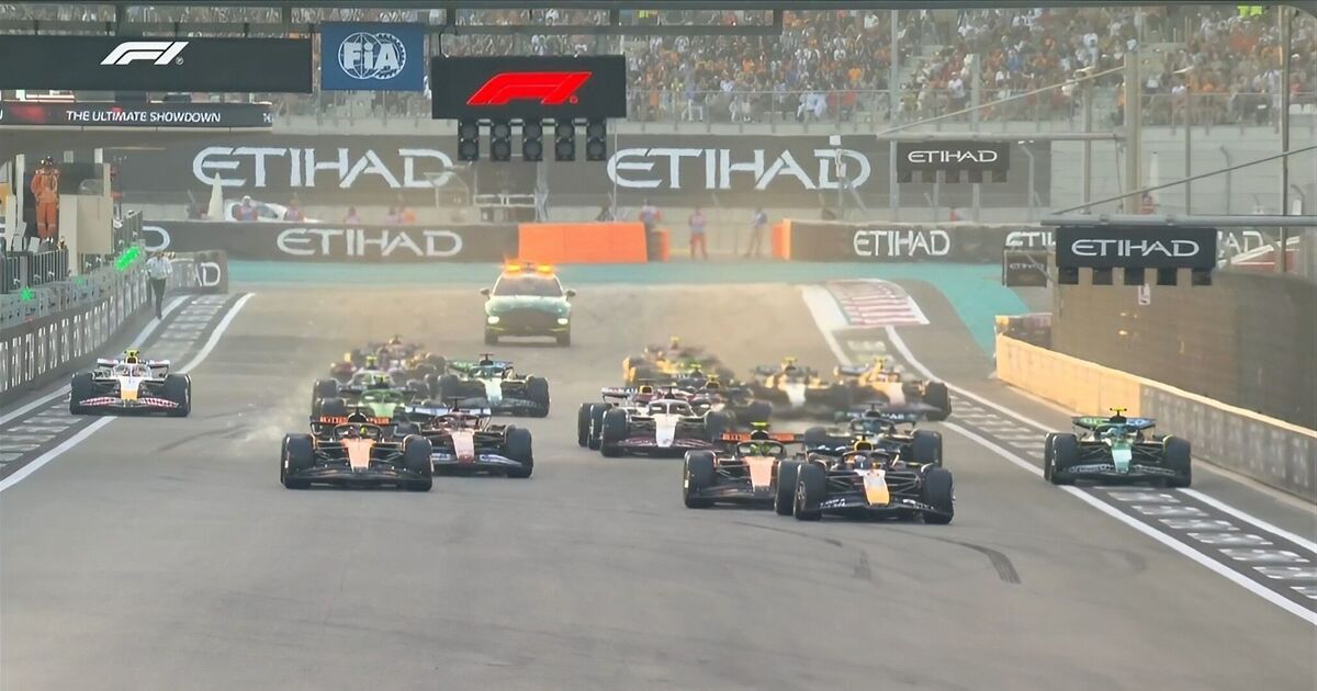 F1 LIVE: Lando Norris escapes penalty after early drama at Abu Dhabi Grand Prix | F1 | Sport - Daily Express