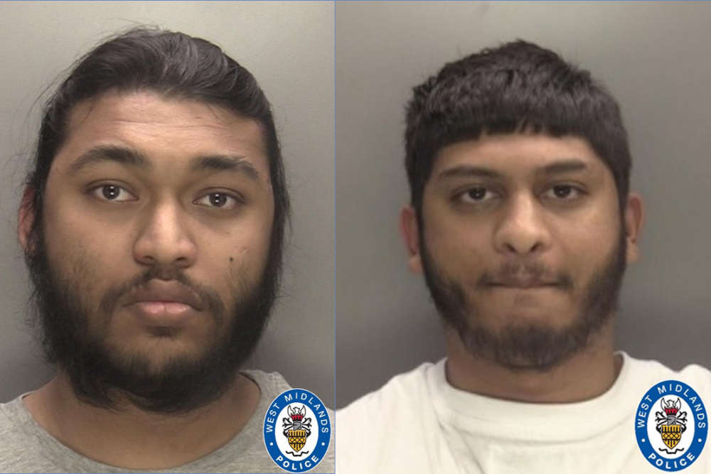 Two men jailed after gun and drugs recovered in Sandwell