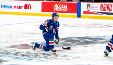 Cole Hutson Will Not Play In Team USA's Game Vs. Slovakia, Still Day-To-Day