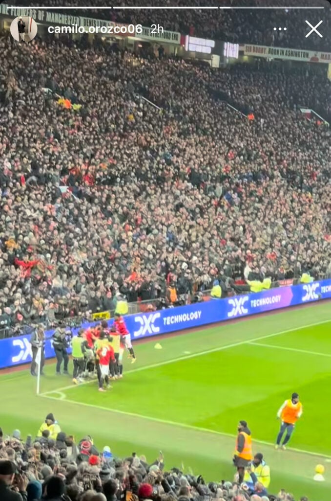 Cristian Orozco IG story 4/12/25