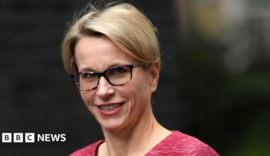 A treated image of Evan Davis and a 20 road sign