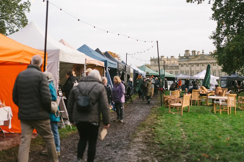 Harewood House Christmas Market, Leeds, England