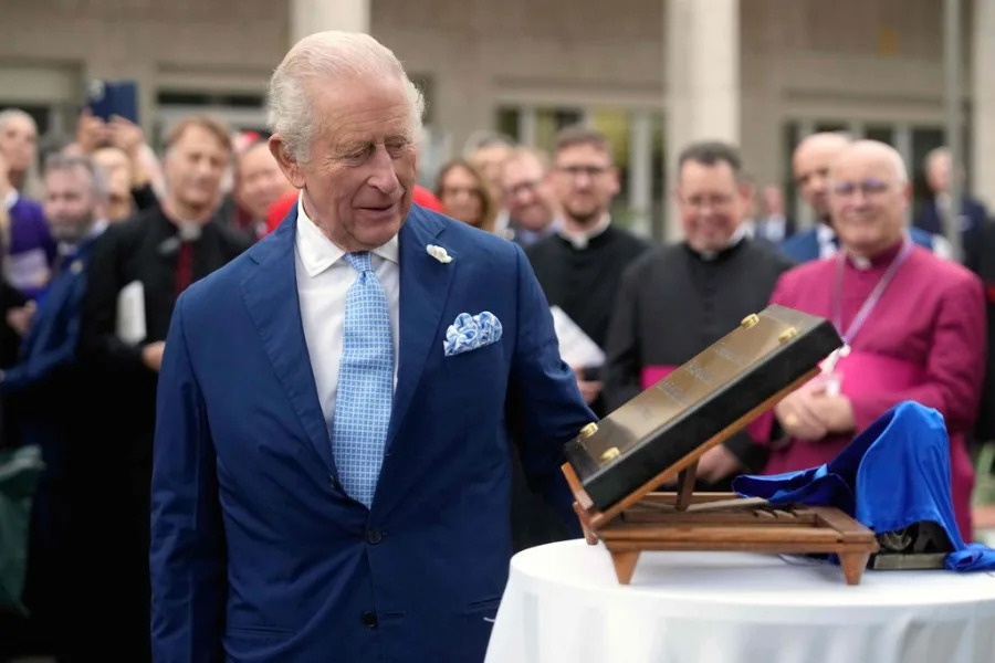 King Charles III Visits Staffordshire
