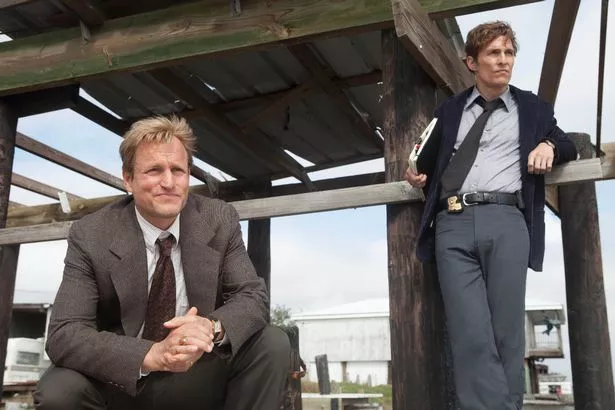 Woody Harrelson Martin Hart Matthew McConaughey Rustin Cohle True Detective Season 1