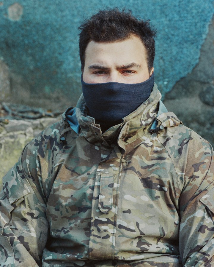 Zhenya, 19 “Before I came to the zero line, I had fear and it was good. After 5 months, I don’t have the same fear as in the beginning. I’m used to it now.” 39th Coastal Marine Brigade. November 2025. Photo by Joshua Olley/UNITED24 Media.