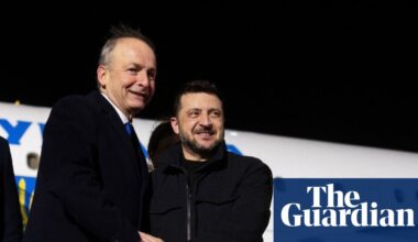 Ukraine war briefing: drones reportedly spotted near Zelenskyy flight path on Dublin trip | Ukraine