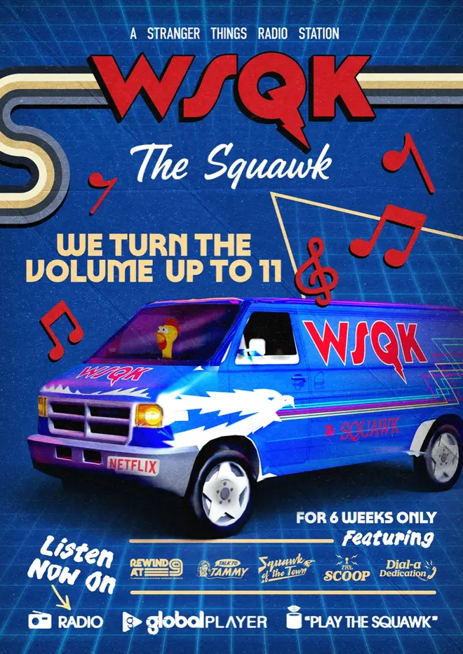 How to listen to WSQK The Squawk on Global Player