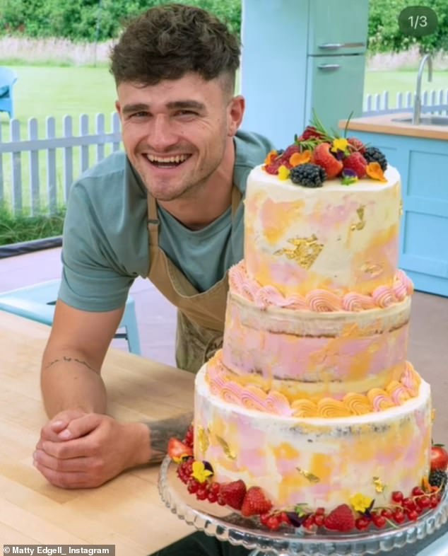 Matty was crowned the winner of the Great British Bake Off in 2023