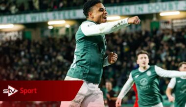 Hibernian follow up Edinburgh derby success by swatting aside Aberdeen