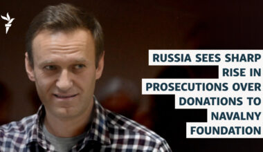 Russia Sees Sharp Rise In Prosecutions Over Donations To Navalny Foundation