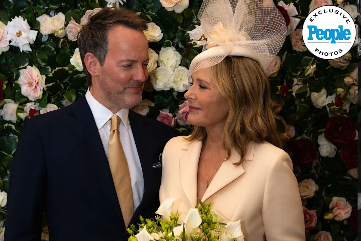 Kim Cattrall Marries Russell Thomas in Intimate, Elegant London Wedding Ceremony (Exclusive)
