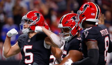 Latest on Drake London, Kyle Pitts