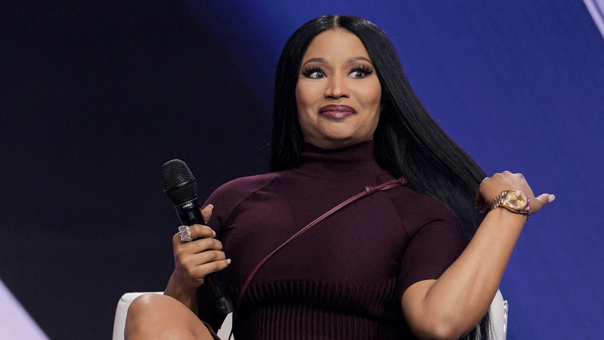 Nicki Minaj gushes about Trump, Vance at Turning Point's AmericaFest