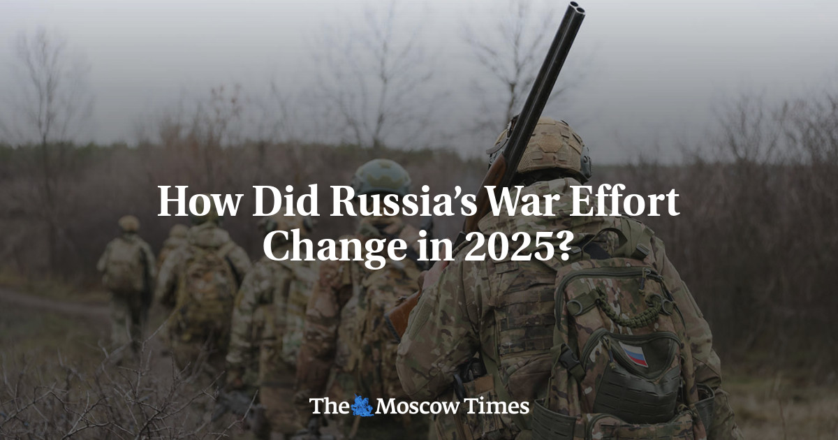 How Did Russia’s War Effort Change in 2025?