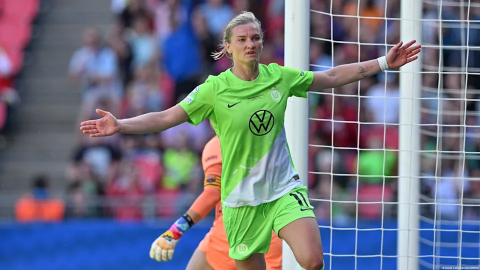Alexandra Popp – 40 goals* - Popp has 40 European goals so far. In her debut season at FCR 2001 Duisburg, she won both the German Cup and the UEFA Women's Cup (the forerunner to the Champions League). After moving to Wolfsburg, she would lift back-to-back Champions League trophies along with seven domestic titles. She has been named Germany's Women’s Footballer of the Year three times. *as of November 11, 2025.<span class="copyright">David Catry/Sportpix/IMAGO</span>