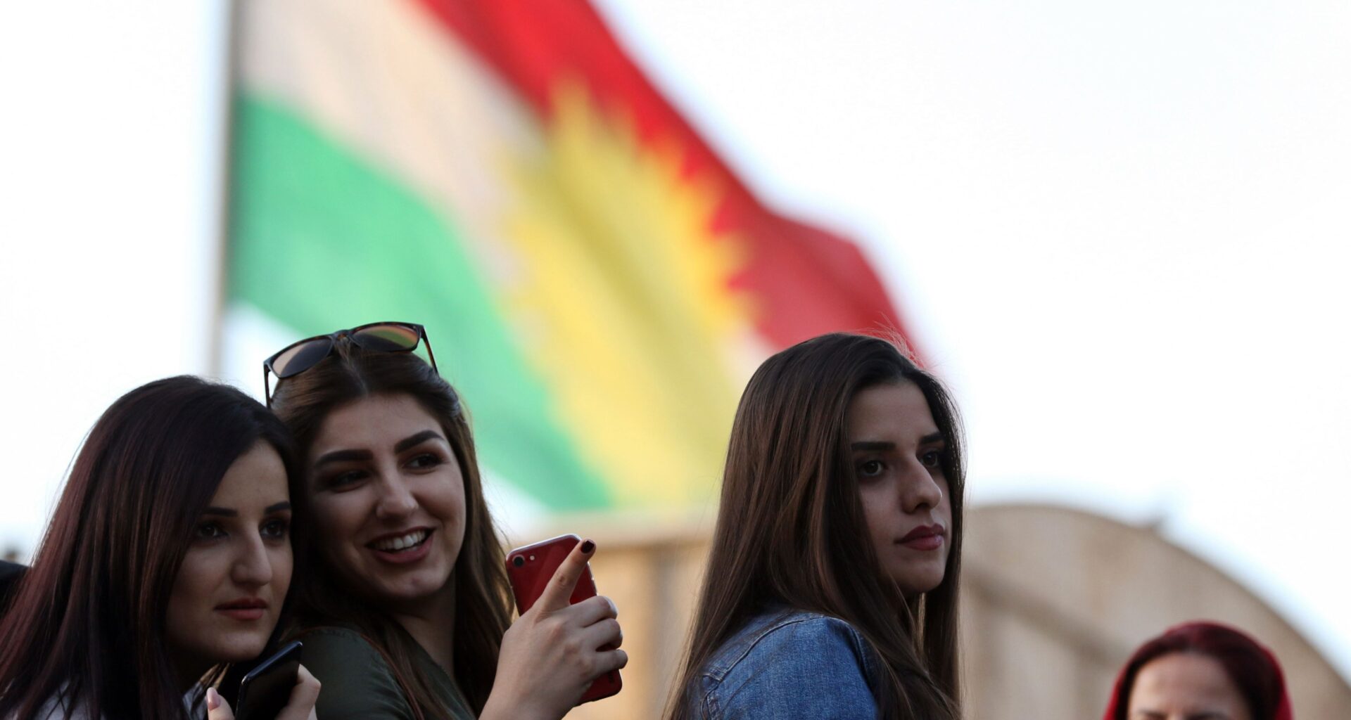 Over 100 Kurdish women gather Saturday in Germany...