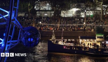 New Year's Eve live: UK getting ready to welcome in 2026 with major firework displays