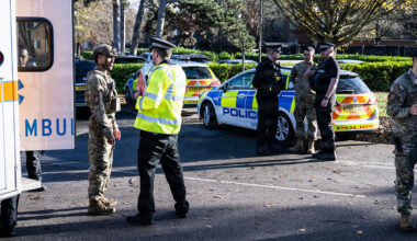 US and UK drill active-shooter response at RAF Mildenhall