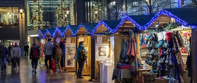 Cardiff Christmas Market, Wales