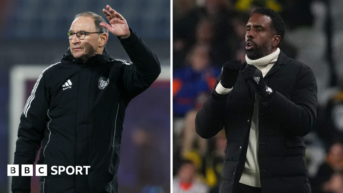 Martin O'Neill and Wilfried Nancy