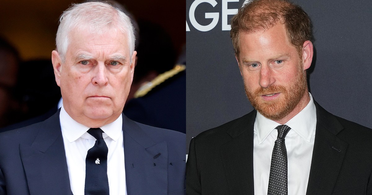 Prince Harry & Ex-Prince Andrew Get Brutal Nickname by Palace Aides — Report