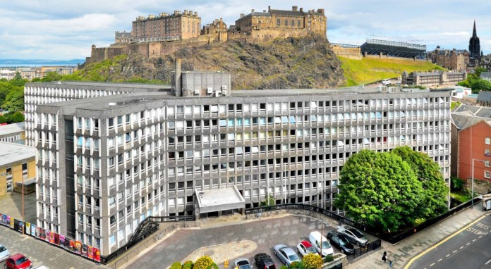 Locals have for years decried Argyle House as an "eyesore", but its brutalist style has its defenders, including leading Scottish Architects Malcolm Fraser, who have lobbied against the building's demolition (C) Henderson Herd