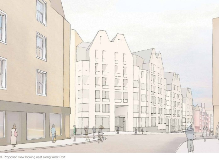 Rough artists' interpretations of what the new building could look like have been produced (C) Henderson Herd