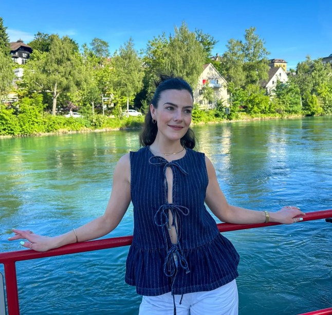 A picture of travel editor Alice Murphy during one of her trips