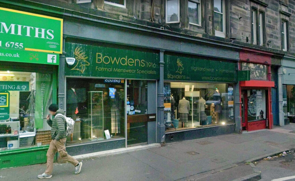 Edinburgh kilt hire shop to close doors after nearly 110 years