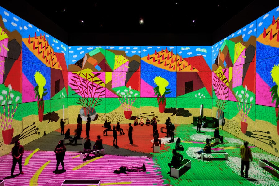 Tom Hanks takes you to the moon, Vogue takes you to the runway, and David Hockney invites you into his mind