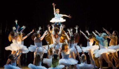 Billy Elliot The Musical. Adam Abbou as Billy Elliot. Photo by Alastair Muir