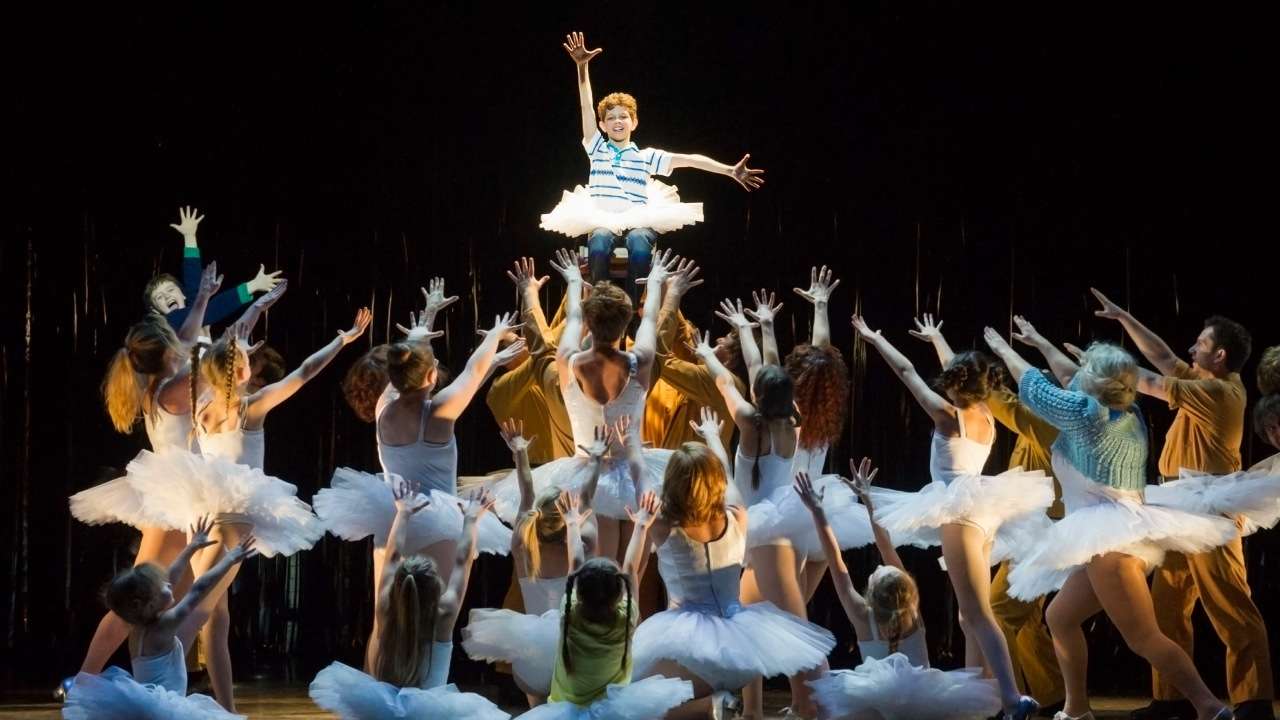 Billy Elliot The Musical. Adam Abbou as Billy Elliot. Photo by Alastair Muir