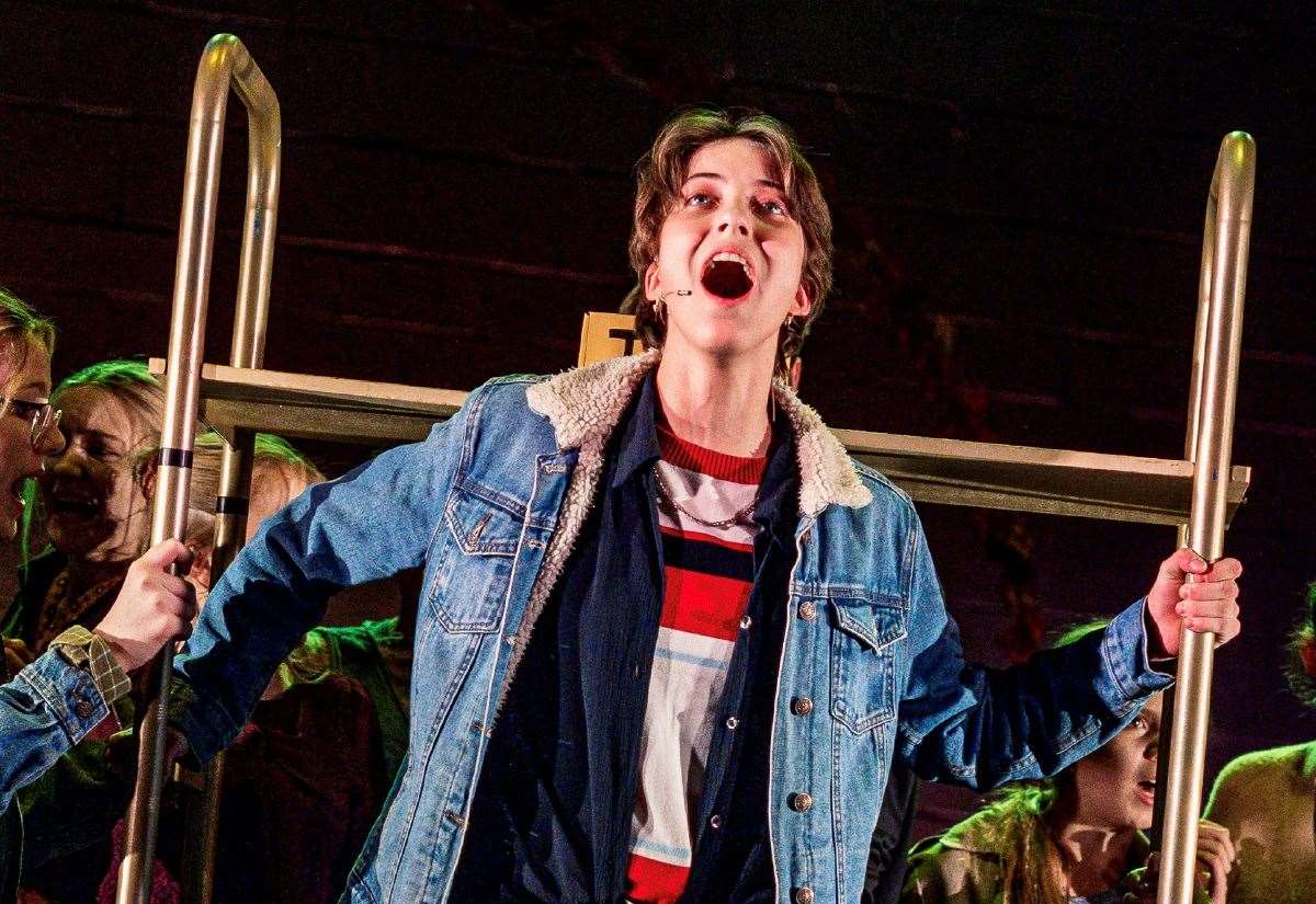 Newark actor Eleni Chivers nominated for the BroadwayWorld UK/West End award for role in Theo in Between at Leeds Carriageworks Theatre