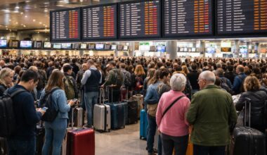 Travel Disruption in Europe as Belgium, Netherlands, Germany, UK, France, Switzerland, Austria, Denmark, Norway, Spain, Portugal, Italy and Poland Delay 4,145 and Cancel 40 Flights, Impacting Brussels Airlines, KLM, Lufthansa CityLine, easyJet and Others in Munich, Amsterdam, Paris, Berlin, Frankfurt And More