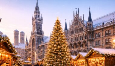 Festive travel europe