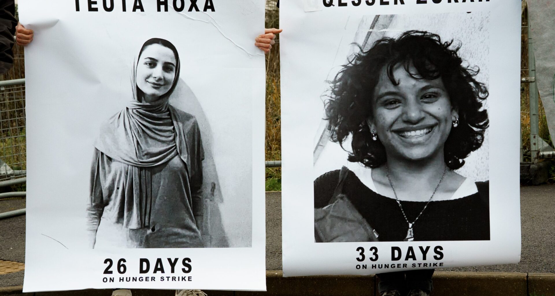 Protests in Bristol in support of major prison hunger strike