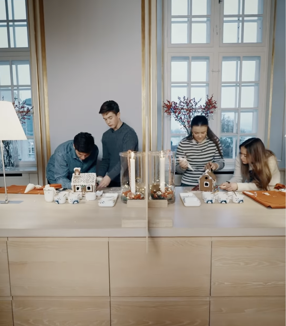 Danish Royal Family Gingerbread House Competition