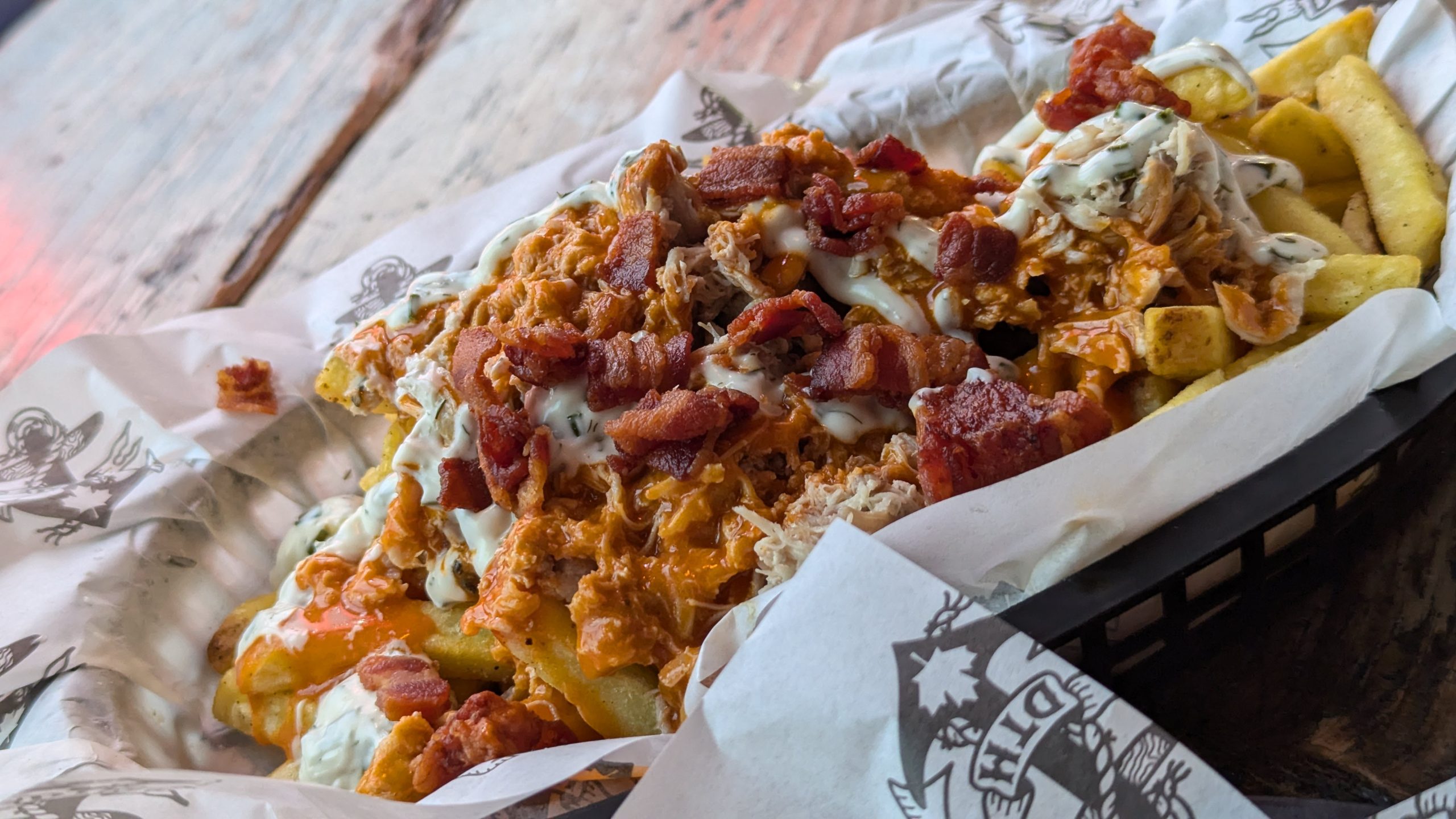 Down the Hatch poutine