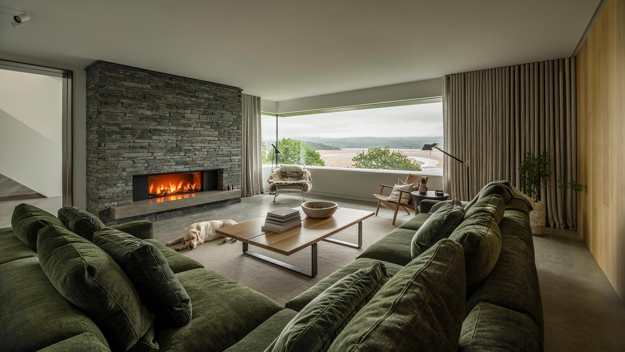 Porthmadog House, Wales, by Str&ouml;m Architects