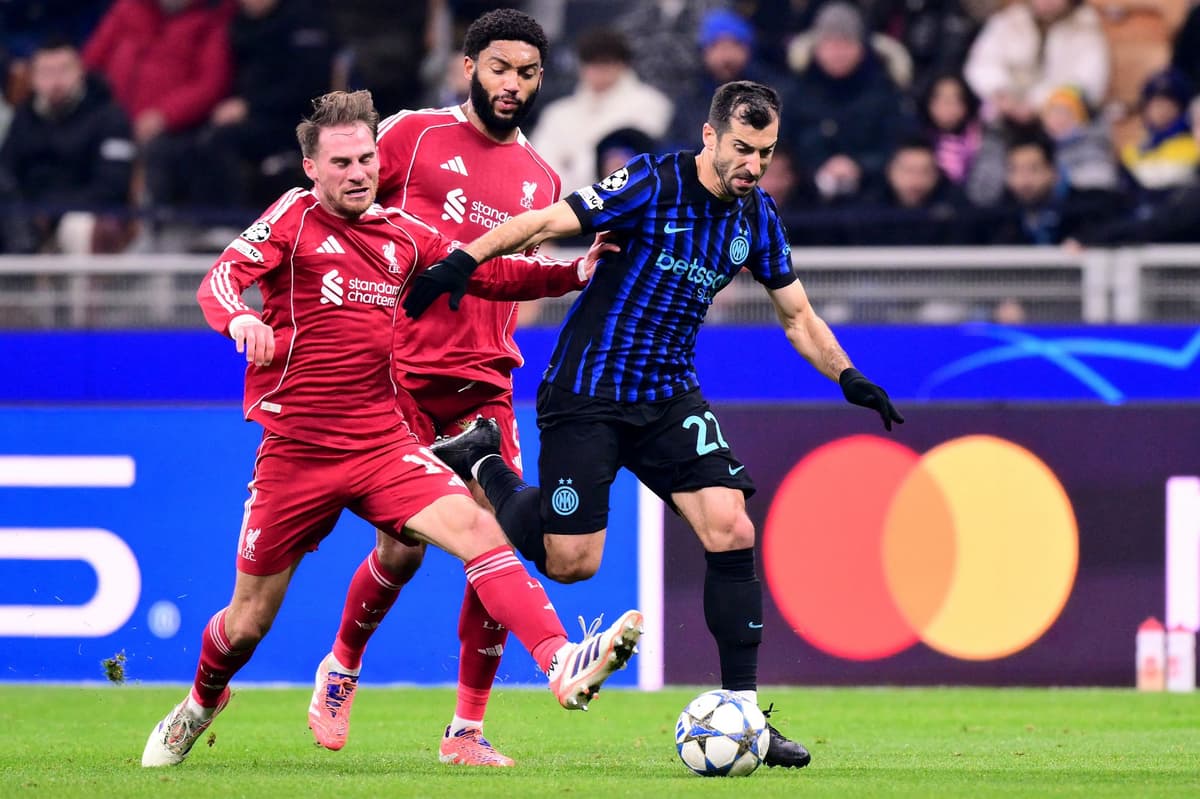 Inter vs Liverpool FC LIVE: Champions League latest score, match stream and goal updates