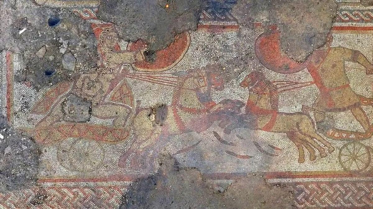 Archaeologists Found a Roman Mosaic in Britain That Tells a Lost Version of the Trojan War