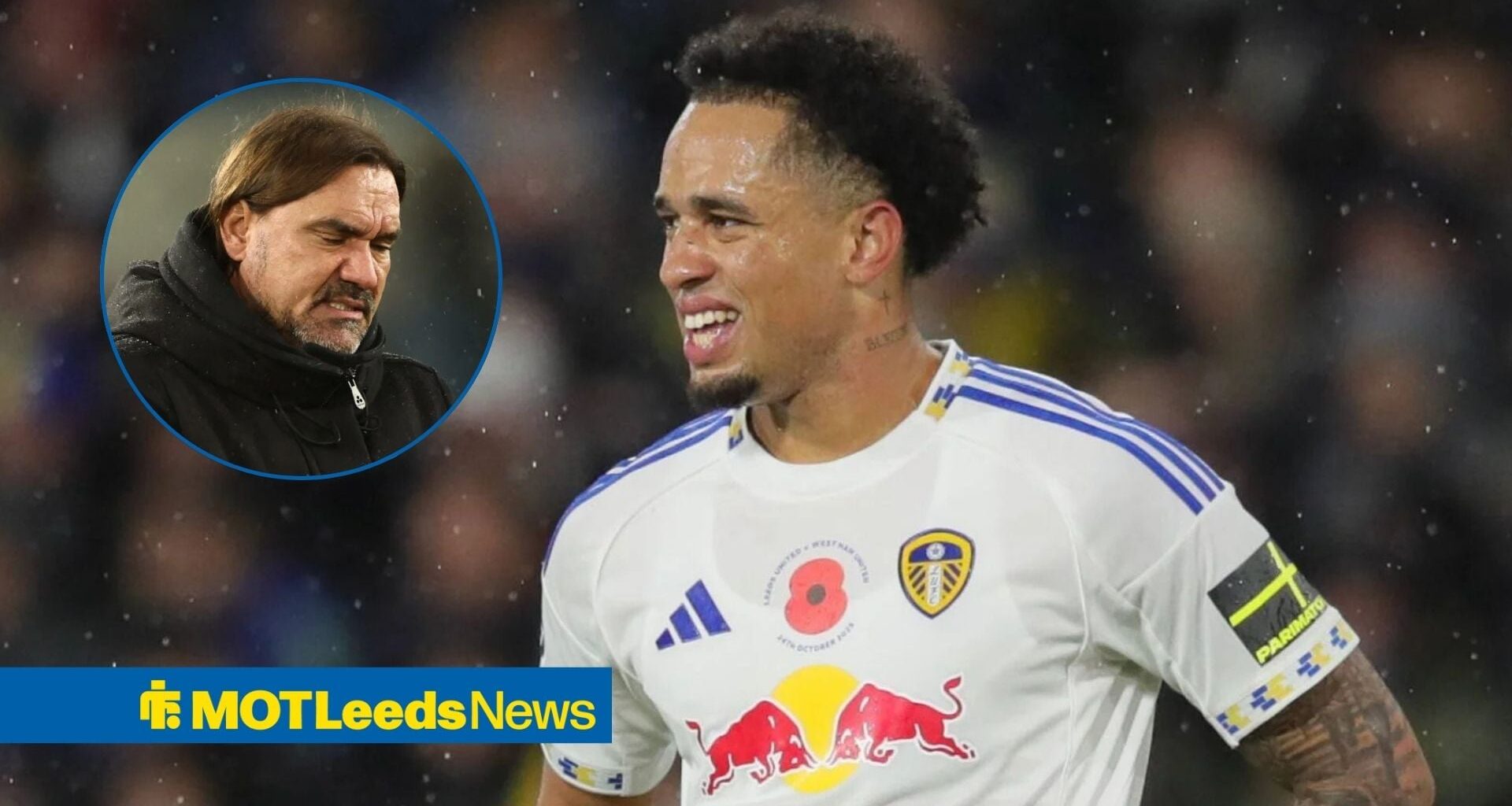 Noah Okafor was 'hopping mad' at Leeds teammate despite win vs Crystal Palace