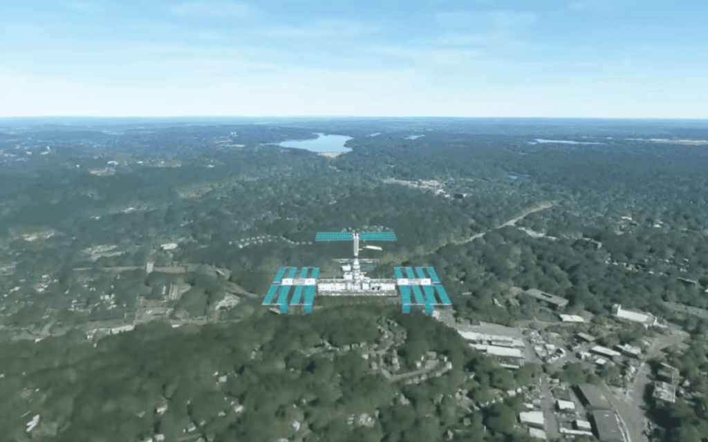 Unbelievable simulation showing the speed of the International Space Station leaves people stunned
